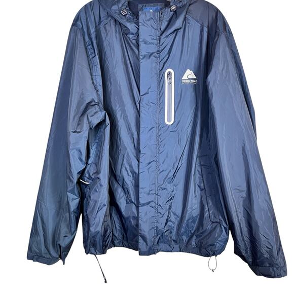 Ozark Trail Mens Zip Up Jacket Size M/L Navy Blue Men's - Picture 1 of 9